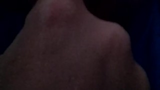 Fat lips sucking her finger...horny