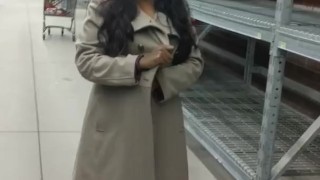 Risky Public Flashing In Walmart