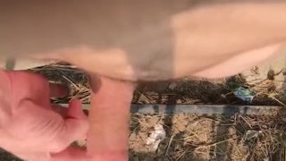 Young 21 Year Old Boy Solo Mastrubates in Public