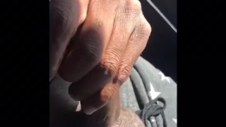 Car jerk off after gym