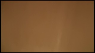 Trying to piss on my feet on the tub