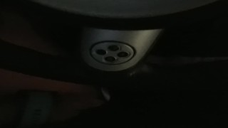 I almost get caught masturbating in a parking lot