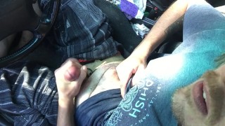 Stroking my cockn in total public !!!
