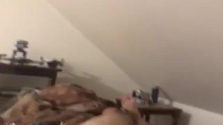 Fresh 18 year old plays with his dick for the first time on camera