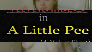 Looking at Thick Body Then Close Up View of PAWG Redhead as Pees a Little