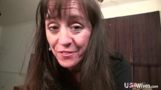 USAwives Slim Lusty Mature Gonzo Style Sex Footage