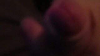 Extreme Closeup Of Uncircumcised Cock Wank