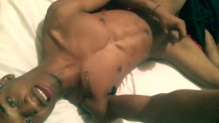 Big dick teen sneaks away to blow thick load