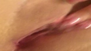 Rubbing my wet pussy