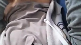 Jerking off in my sofa