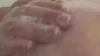 BBW Soaping Up Her Tits