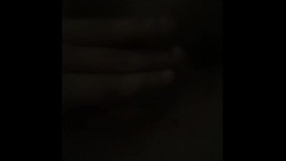 Just came really hard... watch it drop out of me