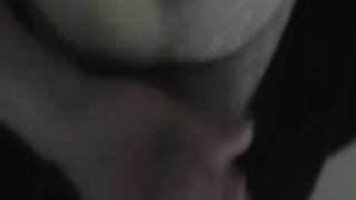 Masturbating Hairy Uncircumcised Cock