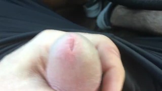 Cock tease in public