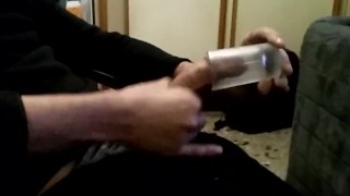 CUMMING IN A SHOT GLASS (REQUEST)
