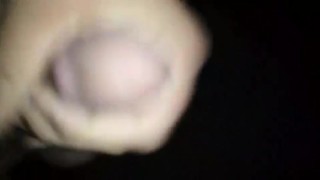 Daddy stroking his hard cock for me!