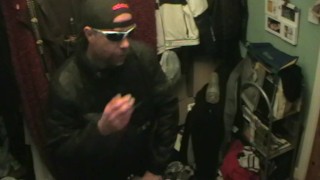 Fucking my Fleshlight in black sports gear