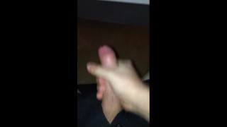 Pt.2 Enjoying A Massive Cumload And Rubbing The Cum All Over My Cock