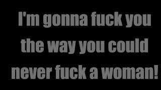 I'm going to fuck you the way you could never fuck a woman / AUDIO ONLY JOI