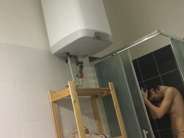 Hidden Camera Captures Russian Teen in the Shower! 