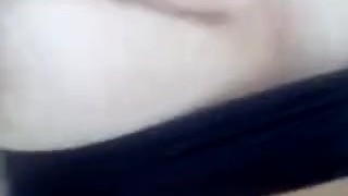 Asian BBW masturbates alone.