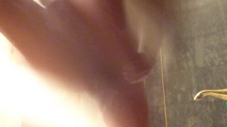 A little scrub then I pissed on the camera! Haha!