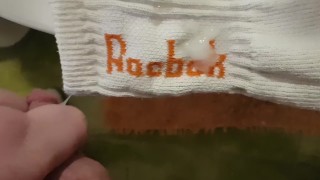 Cum on Dirty White Socks