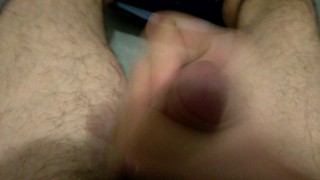 Troy is bored at work so he is fapping
