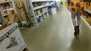 Halloween with a Few Very Naughty Flashes Near the End