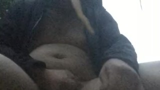 Risky piss fun outdoors