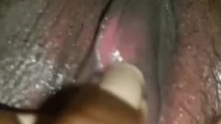 A glimpse of the pussy