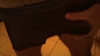 Your metalhead boyfriend strips and cums for you