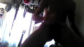 Solo male punk fucking myself