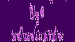 Sissy Kitty Hime Cum Lube Masturbation