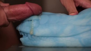 Guy Fucks His Bad Dragon Muzzle Penetrable (High Quality)
