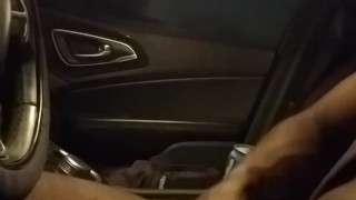 Driving home, but ass naked, with stroking;-),( as requested)
