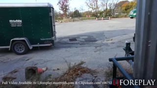 No Trespassing Blowjob - LJFOREPLAY