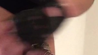 Gas Mask / Cock Cage / Fleshlight / Cumshot ** All in One Video **