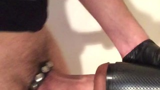 Gas Mask / Cock Cage / Fleshlight / Cumshot ** All in One Video **