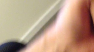 Jerking off my uncut dick