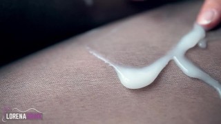 Feet, pantyhose and cum -lube. Messy goodness! ^_^