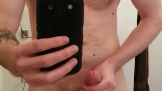 Horny guy can't help himself