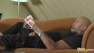 Old man fucks 2 girls she swaps cum with her girlfriend BFF forever