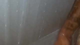 masterbating in the shower