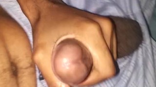 Home alone playing with my long dick