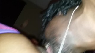 Eating that pussy up