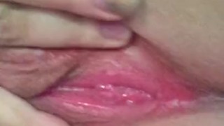 A&Q. Teen fucks herself. Dirty lil slut