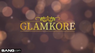 Glamkore - Sexy Euro Babe Karol Lilien Striptease for her lover
