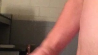 Horny boy rubs and beats his juicy cock