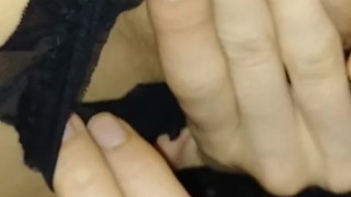 Sexy Milf Put Anal Beads In Her Tight Asshole